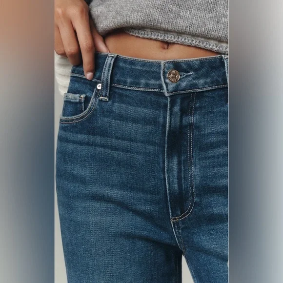 PAIGE Anessa High Rise Straight Leg Jeans Arpeggio Wash Size 28 NWT $249 - Picture 5 of 13